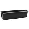 vidaXL Ziedu kastes Eiro paletēm 12 gab. Melns 36 x 13,5 x 9,5 cm