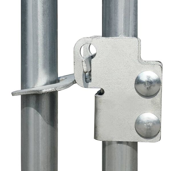 vidaXL vistu būris, 2x2x1,92 m, cinkots tērauds