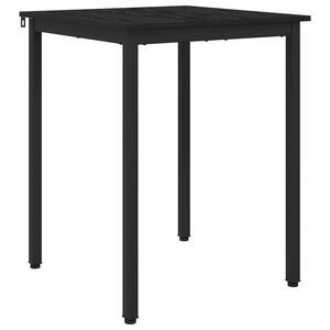 vidaXL Ēdamgaldi 60 x 60 x 75 cm Inženierijas koks Melns ozols