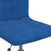 3087671 vidaXL Swivel Dining Chairs 4 pcs Blue Velvet (334433&times;2)