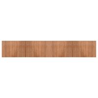 vidaXL paklājs, taisnstūra forma, dabīga krāsa, 70x400 cm, bambuss