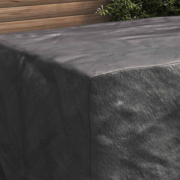 vidaXL Mēbeļu pārklājs Vienkrāsains Melna 170 x 100 x 70 cm 210D