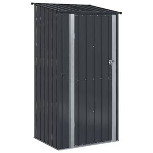 vidaXL Dārza &scaron;ķūņi Antracīts 103 x 86 x 200 cm Metāls