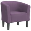 vidaXL atpūtas krēsls, violets audums