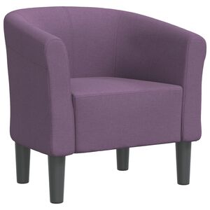 vidaXL atpūtas krēsls, violets audums