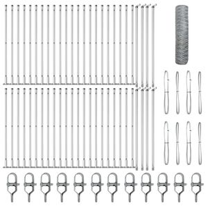 vidaXL Žoga āķis Sudraba