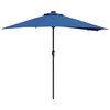 vidaXL Dārza parasols Azurblau 294 x 150 x 223 cm