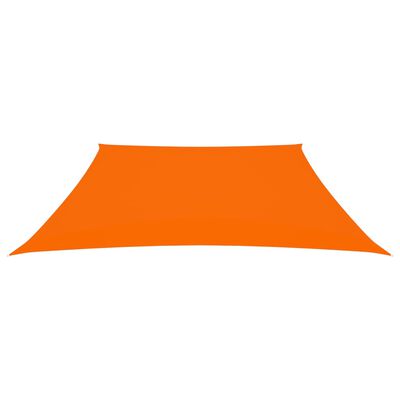 vidaXL saulessargs, 2/4x3 m, trapeces forma, oranžs oksforda audums