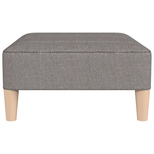 vidaXL kājsoliņ&scaron;, gai&scaron;i pelēks, 78x56x32 cm, audums