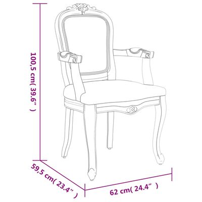 vidaXL virtuves krēsli, 2 gab., 62x59,5x100,5 cm, bēšs lins