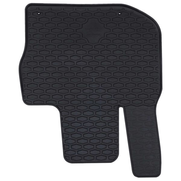 vidaXL Auto paklājs 4 pcs Melna der BMW X3, X4 4D Aft TPE