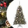 vidaXL Mākslīgā Ziemassvētku eglīte su 150 LED ar statīvu Zaļa 120 cm