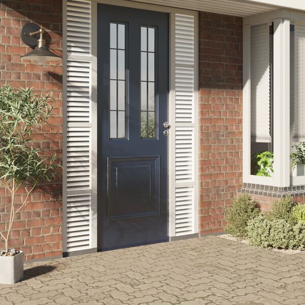 vidaXL loga plēve, matēta, svītru raksts, 90x500 cm, PVC