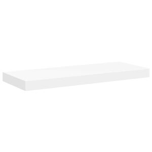 vidaXL sienas plaukts, balts, 60x23,5x3,8 cm, MDF