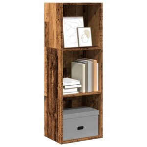 vidaXL grāmatu plaukts, veca koka, 40x30x114 cm, inženierijas koks