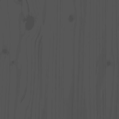 vidaXL sauļošanās zvilņi,2 gab., pelēki, 199,5x60x74 cm, priedes koks