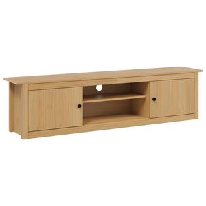 vidaXL TV statīvs HILL Medus brūns 158 x 40 x 39.5 cm