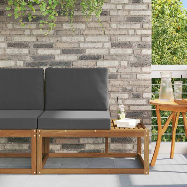 vidaXL Āra galējais dīvāns Dabisks un antracīts 91 x 63 x 73 cm