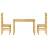 vidaXL 3-daļīgs pusdienu mēbeļu komplekts Panama, priedes koks