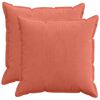 vidaXL Spilvenu pārvalks 2 gab. HOUTEN Sarkans oranžs 60 x 60 cm