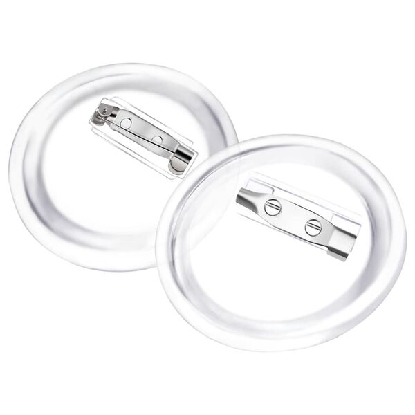 vidaXL apaļu nozīmī&scaron;u komplekti, 100 gab., akrils, 37 mm