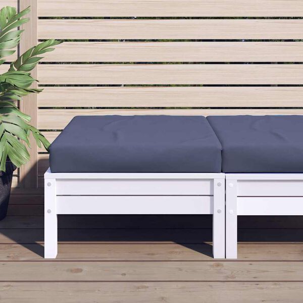 vidaXL palešu matracis, 60x60x9,5 cm, tumši zils oksforda audums