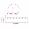 vidaXL Zāliena apmales 30 pcs Rūsa 103 x 0,05 x 22 cm