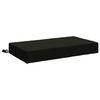 vidaXL Muguras spilvens SOEST 100% poliesters Melns 70 x 40 x 10 cm