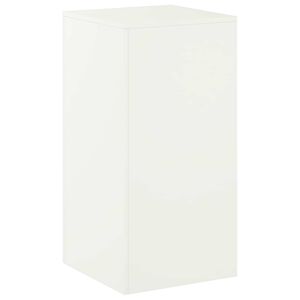 vidaXL Augu statīvs Balts 40 x 40 x 80 cm Tērauds