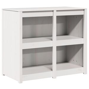 vidaXL Virtuves Skapis ar plauktu MEPPEL Silti balts 106 x 55 x 92 cm