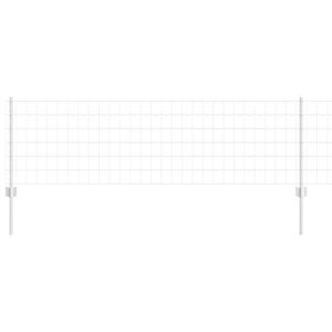 vidaXL Žogs ar stabu Sudraba 0,6 x 10 m Tērauds
