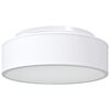 vidaXL Griestu lampa ar prožektoriem Balts 38 x 38 x 13,5 cm audums