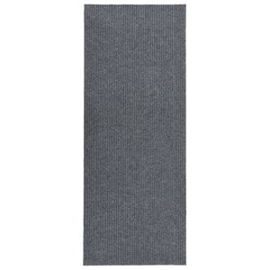 vidaXL paklāja celiņ&scaron;, netīrumus aizturo&scaron;s, 100x300 cm, pelēks