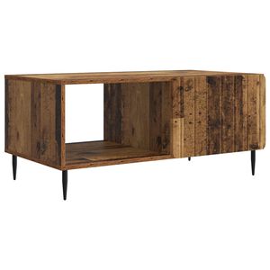vidaXL Kafijas galdiņ&scaron; Vecs koks 90 x 50 x 40 cm Inženierijas koks