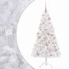 vidaXL Mākslīgā Ziemassvētku egle ar bumbiņu 210 cm 300 LED