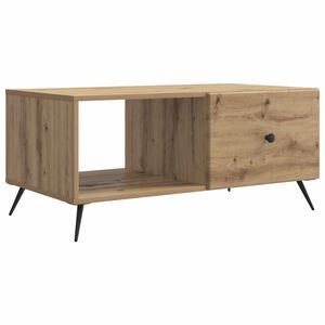 vidaXL Kafijas galdiņ&scaron; Artisan Ozols 90 x 50 x 40 cm Inženierijas koks