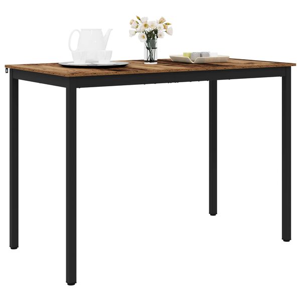 vidaXL Stāvo&scaron;s bāra galds Inženierijas koks