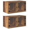 vidaXL Sienas skapji 2 gab. 68 x 37 x 35 cm Inženierijas koks