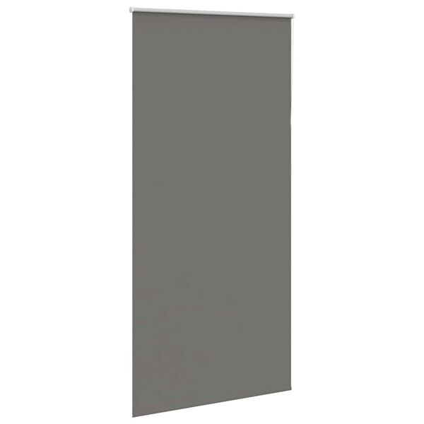 vidaXL rullo žalūzija pelēks 110x230 cm auduma platums 105,7 cm