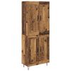 vidaXL Augstais skapītis Vecs koks 69,5 x 34 x 180 cm