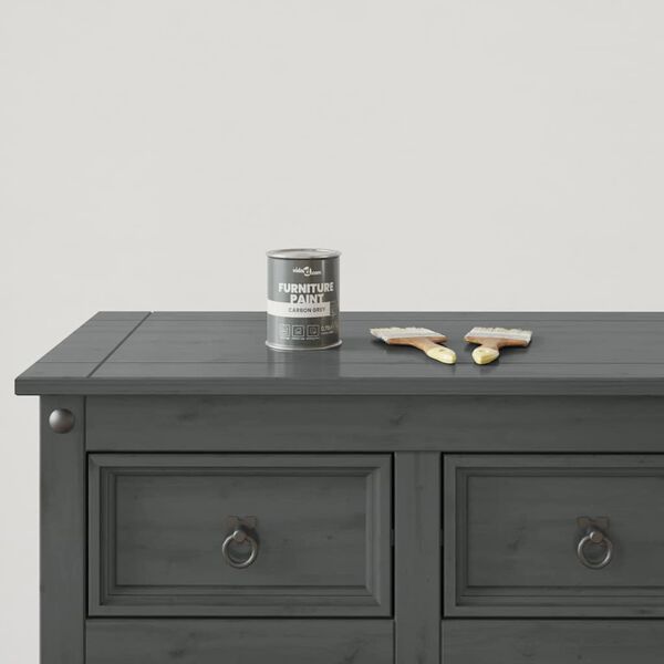 vidaXL Mēbeļu krāsa Pelēka 10 x 10 x 12,2 cm Sienas druka