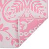 vidaXL āra paklājs, 190x290 cm, ARAKIL rozā PP