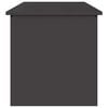 vidaXL Āra uzglabā&scaron;anas kaste Melna 80 x 50,5 x 50 cm Tērauds
