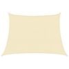 vidaXL saulessargs, 160 g/m&sup2;, krēmkrāsas, 4/5x3 m, HDPE