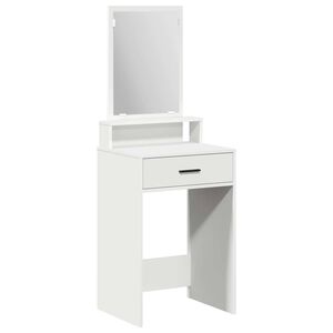 vidaXL Dressing galds Balts 50 x 41 x 140 cm Inženierijas koks