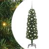 vidaXL Mākslīgā Ziemassvētku eglīte su 150 LED ar statīvu Zaļa 150 cm