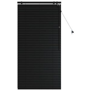 vidaXL Venēcijas žalūzija Melns 75 x 160 cm 35 mm