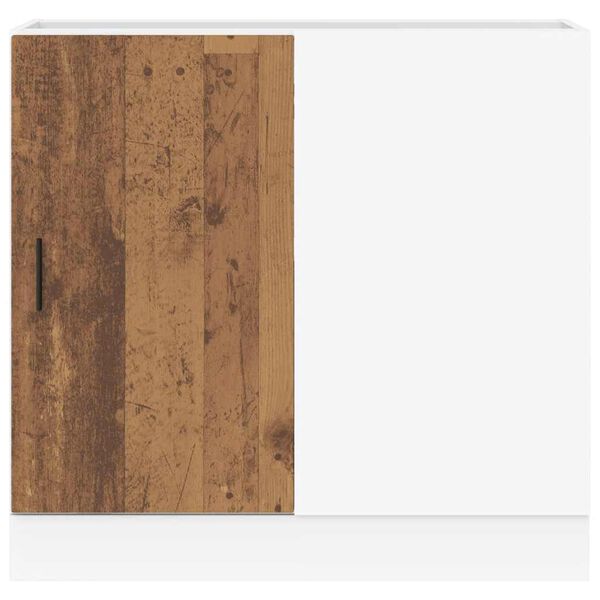 vidaXL izlietnes pamatnes skapis, "Lyon", veca koka