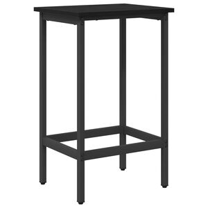 vidaXL Bāra krēsls Melns ozols 40 x 32 x 64 cm Inženierijas koks