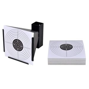vidaXL mērķa turētājs, 14 cm, piltuves dizains, 100 papīra mērķi